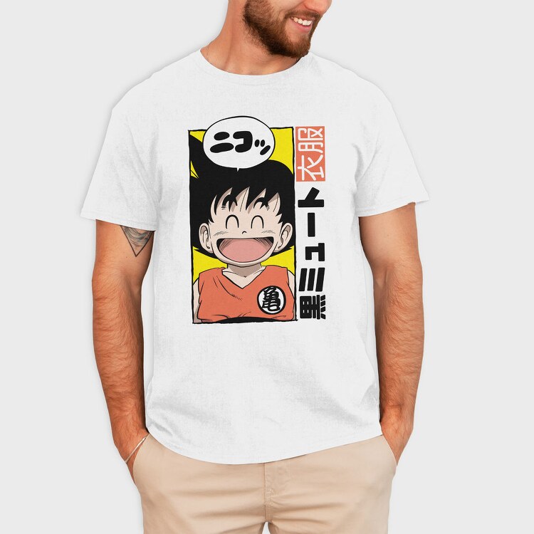 Dragon Ball Vibes, Tricou Barbati (Unisex)