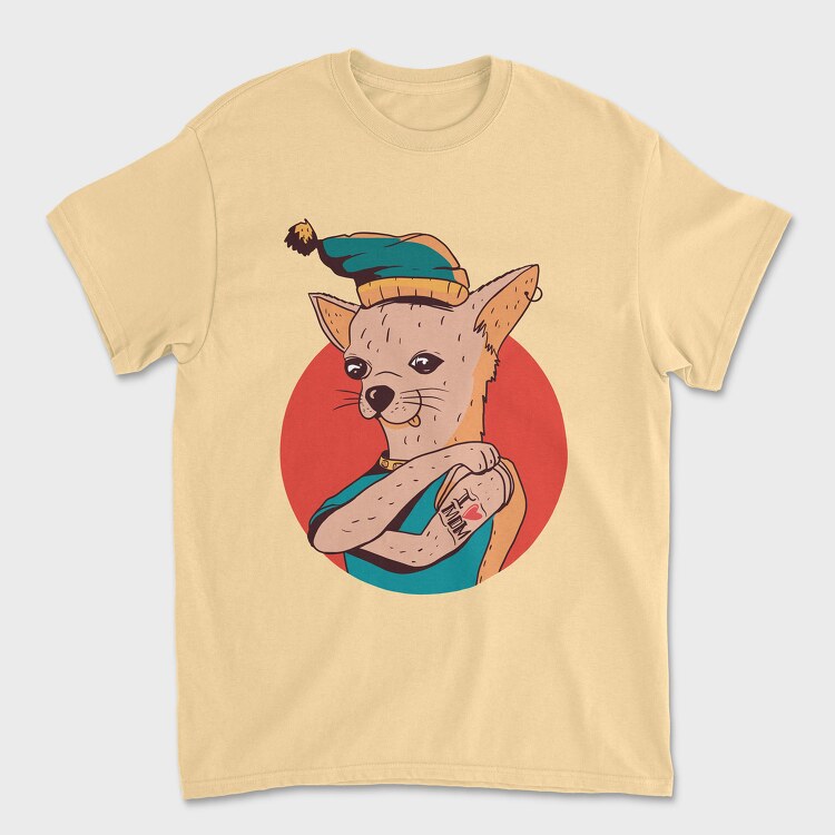 Chihuahua, Tricou Barbati (Unisex)