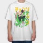 Chainsaw Jungle, Tricou Oversize Barbati (Unisex)