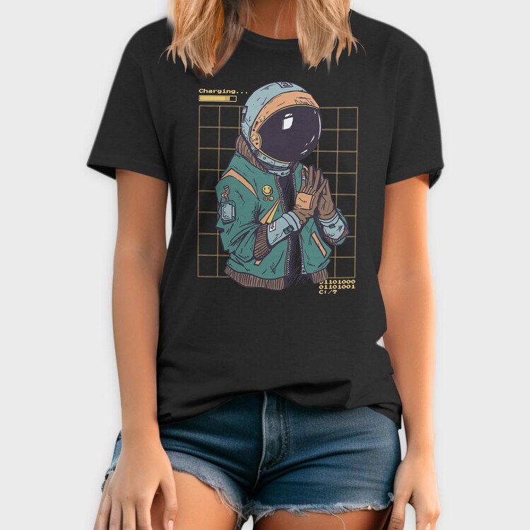 Cyber Punk Astronaut, Tricou Barbati (Unisex)