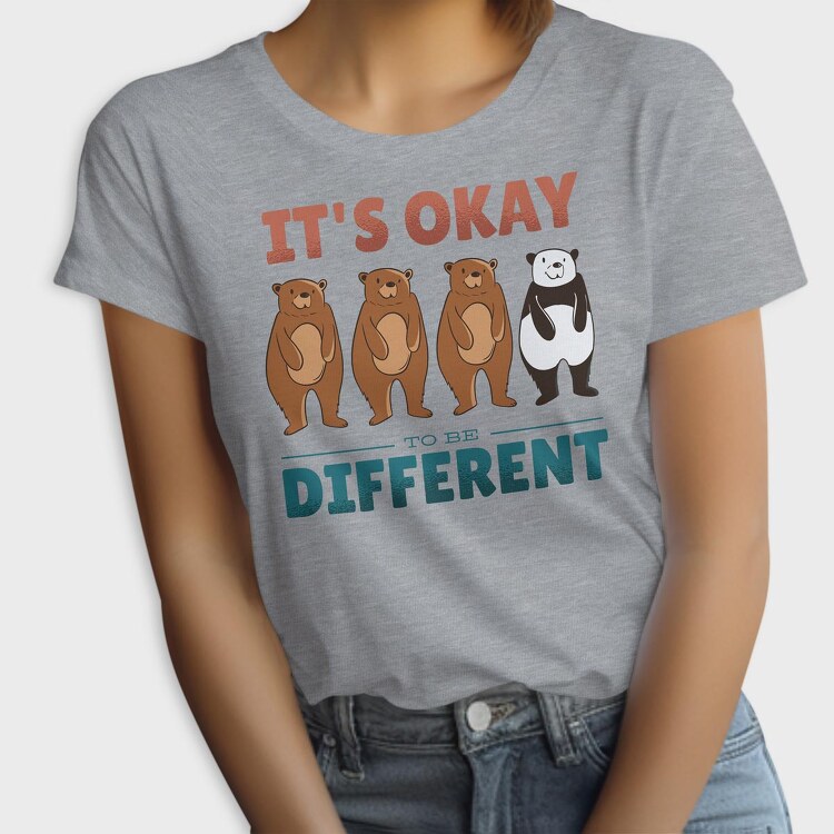 It's Ok to be Different, Tricou Femei