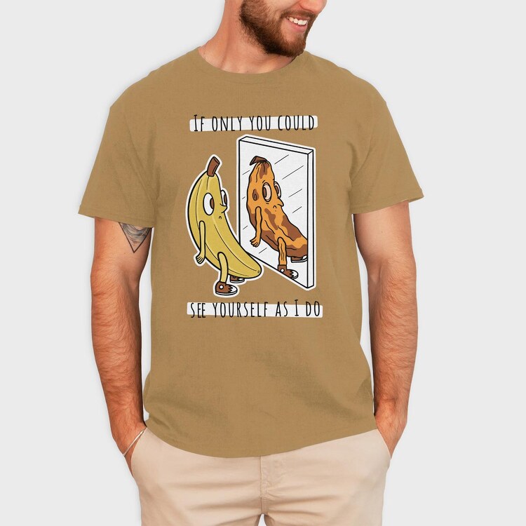 Banana, Tricou Barbati (Unisex)