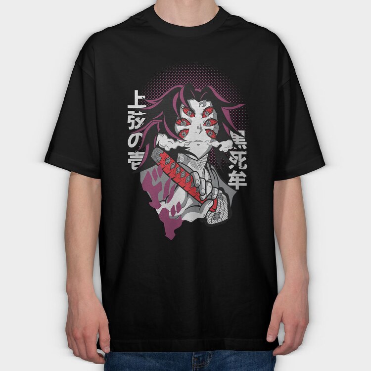 Dark Samurai Rebellion, Tricou Oversize Barbati (Unisex)