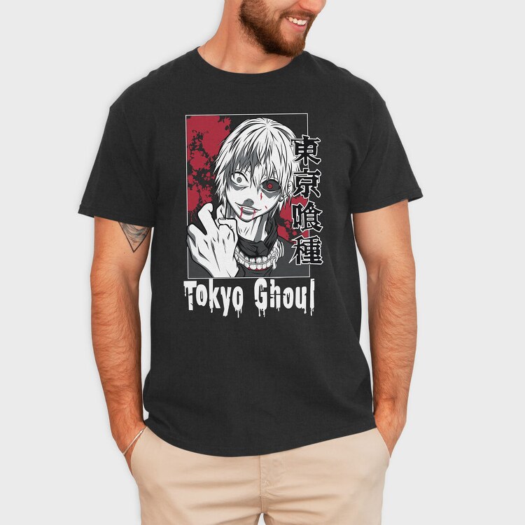 Tokyo Ghoul Edge, Tricou Barbati (Unisex)