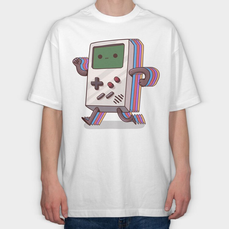 F54 Neon Pulse, Tricou Oversize Barbati (Unisex)