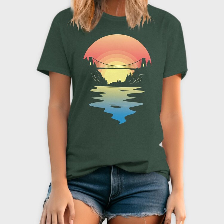 Bristol Bridge, Tricou Barbati (Unisex)