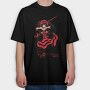 Nightmare Alice In Red, Tricou Oversize Barbati (Unisex)