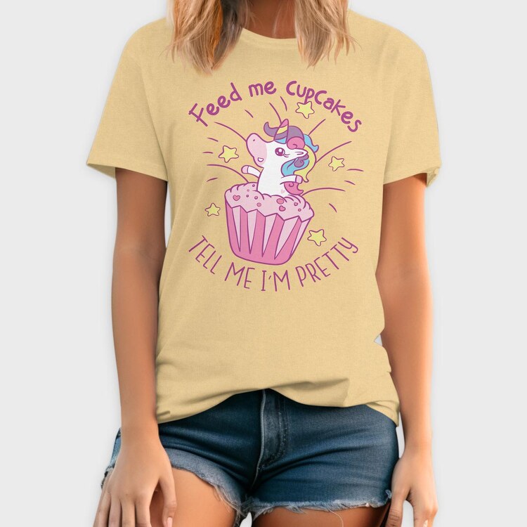 Unicorn Cupcake, Tricou Barbati (Unisex)
