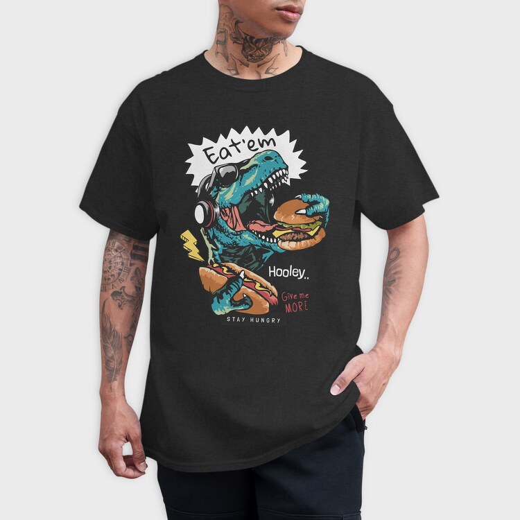 Dino Munch Munchies, Tricou Barbati (Unisex)