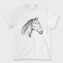 Horse Hand Draw, Tricou Barbati (Unisex)