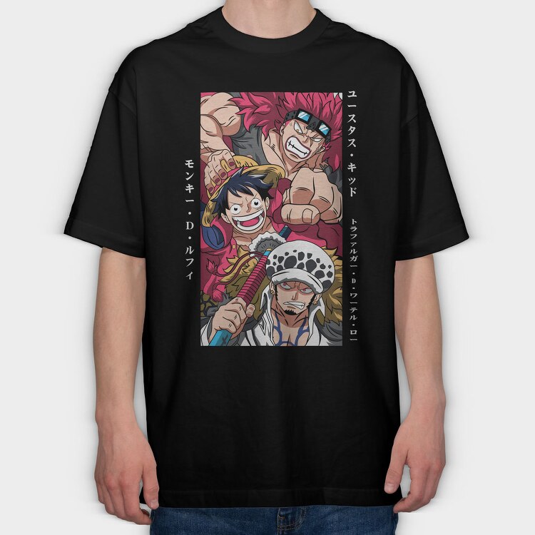 One Piece Revolution, Tricou Oversize Barbati (Unisex)