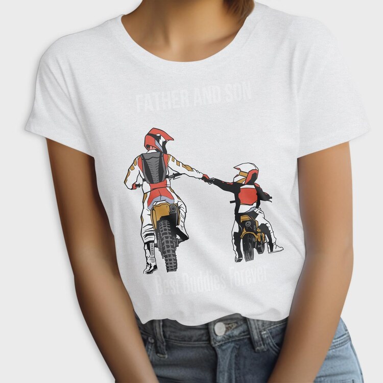 Father And Son Enduro, Tricou Femei