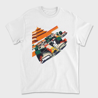 Bauhaus Formula Racing Car, Tricou Barbati (Unisex)