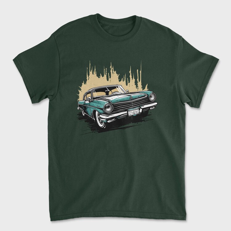 Classic Car Comic 2, Tricou Barbati (Unisex)