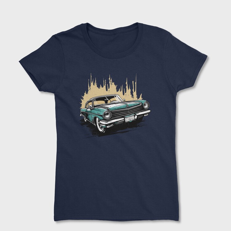 Tricou Femei, Classic Car Comic 2