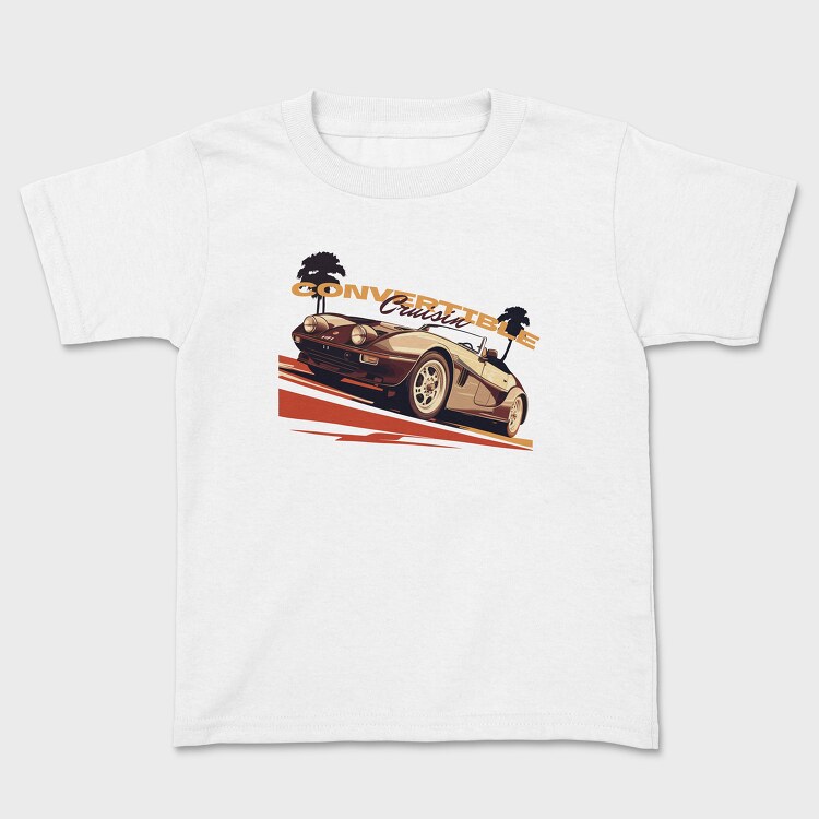 Tricou Copii, Convertible Cruisin Classic Car Palms