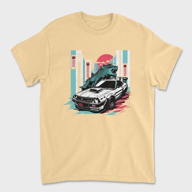 Custom Car Dragon City, Tricou Barbati (Unisex)