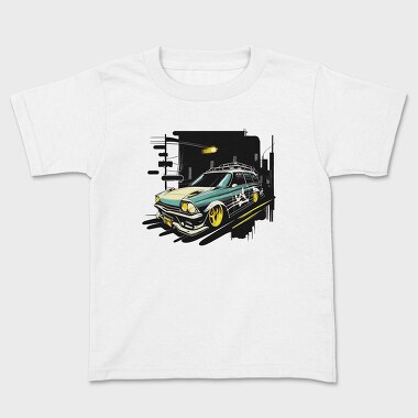 Custom Classic Car Night Hovering, Tricou Copii