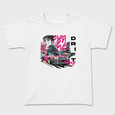 Drift King Japanese Car Manga, Tricou Copii