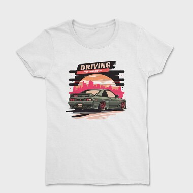 Driving to Car Jdm Japan, Tricou Femei