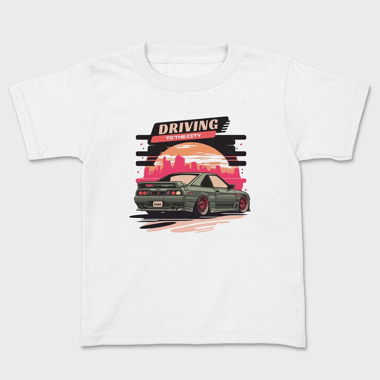 Driving to Car Jdm Japan, Tricou Copii