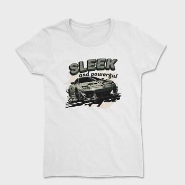 Elegant Powerful Super Sports Car, Tricou Femei