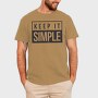 Keep It Simple, Tricou Barbati (Unisex)
