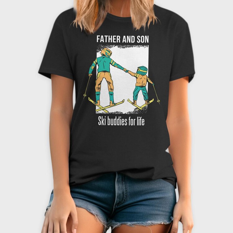 Father Son, Tricou Barbati (Unisex)