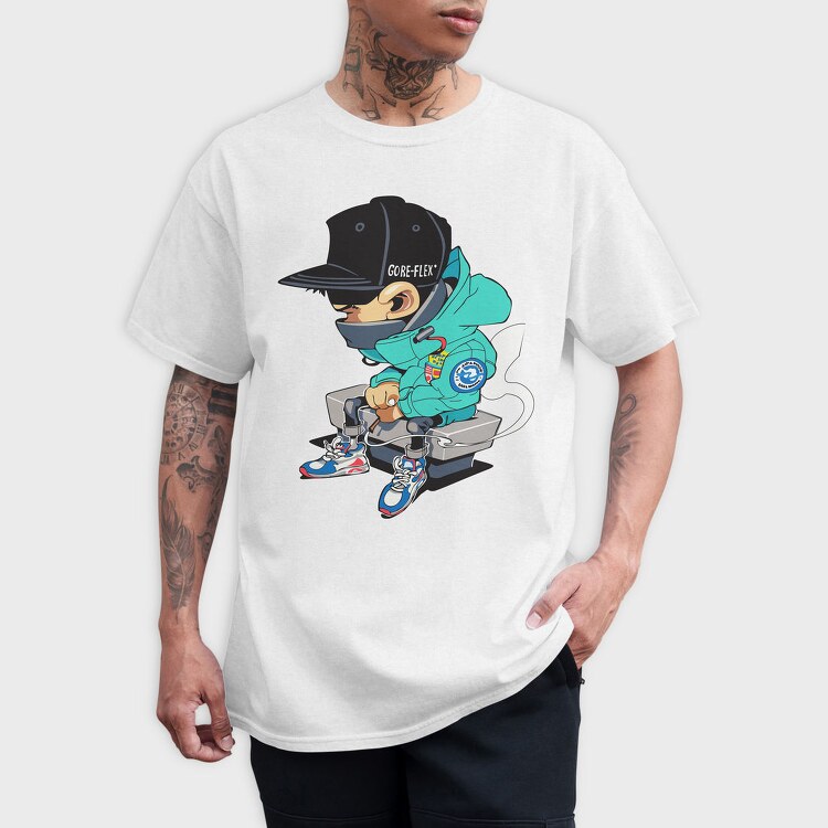 Urban Runners Edge, Tricou Barbati (Unisex)