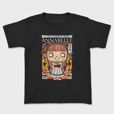 Annabelle Horror Pop Art, Tricou Copii