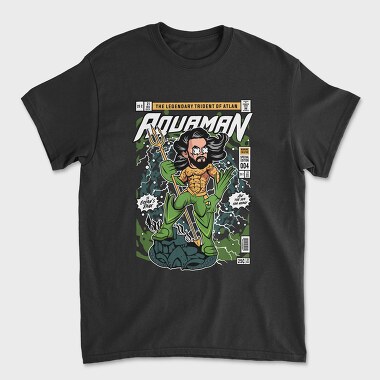 Aquamans Trident, Tricou Barbati (Unisex)