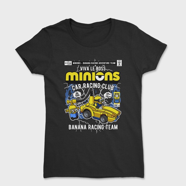 Banana Racing Minions, Tricou Femei