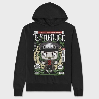 Beetlejuice Guide, Hanorac Oversize Barbati (Unisex)