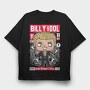 Billy Idol Pop Vinyl, Tricou Oversize Barbati (Unisex)