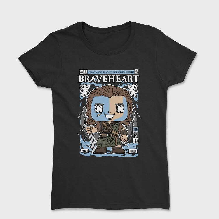 Braveheart Warrior, Tricou Femei