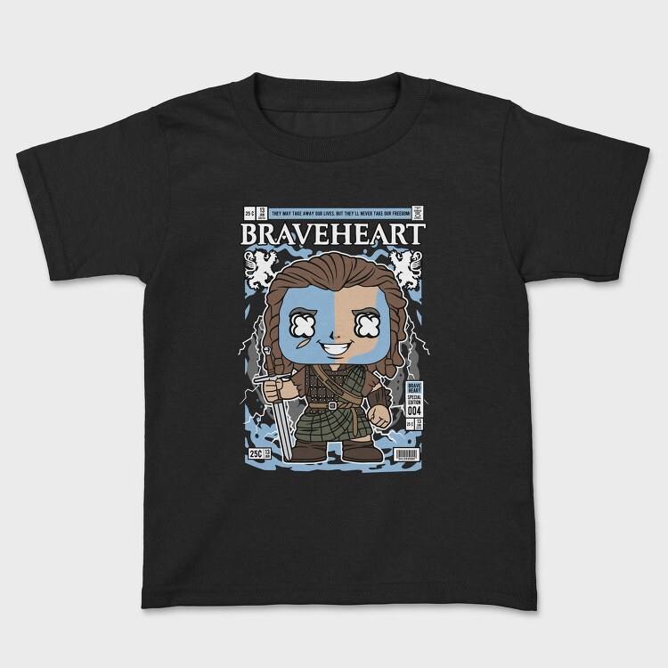 Braveheart Warrior, Tricou Copii