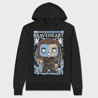 Braveheart Warrior, Hanorac Oversize Barbati (Unisex)