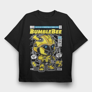 Bumblebee Revolution, Tricou Oversize Barbati (Unisex)