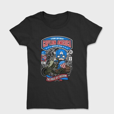 Captain America Motorbike, Tricou Femei