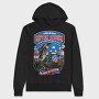 Captain America Motorbike, Hanorac Oversize Barbati (Unisex)