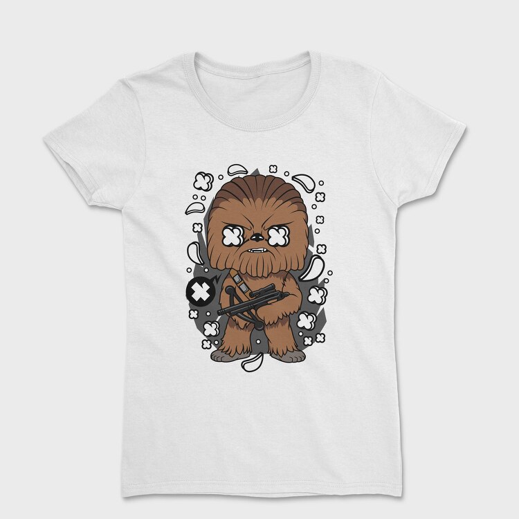 Chewbacca Comic Burst, Tricou Femei