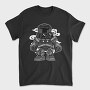 Cyberpunk Warrior 1, Tricou Barbati (Unisex)
