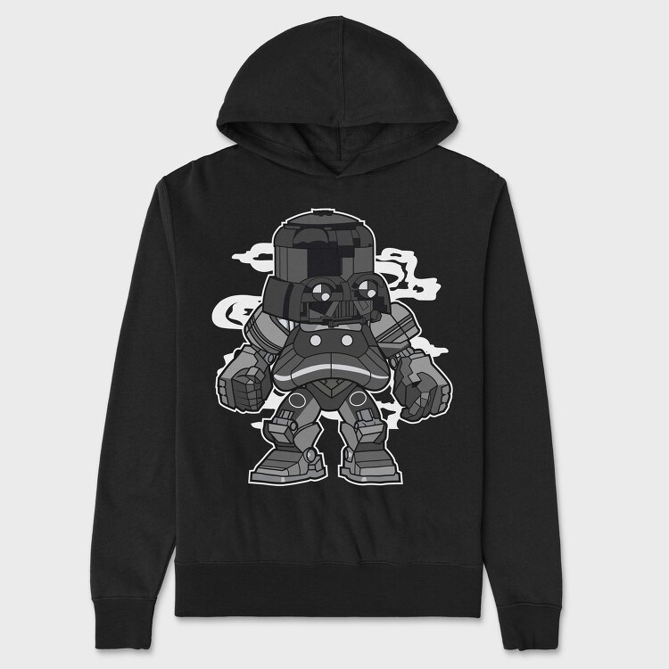Cyberpunk Warrior 1, Hanorac Oversize Barbati (Unisex)