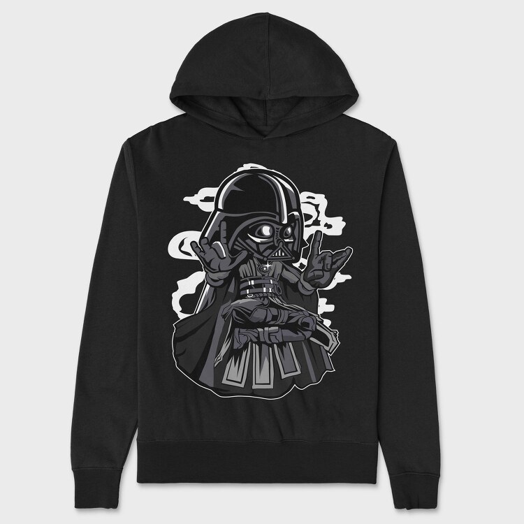 Darth Rockstar, Hanorac Oversize Barbati (Unisex)