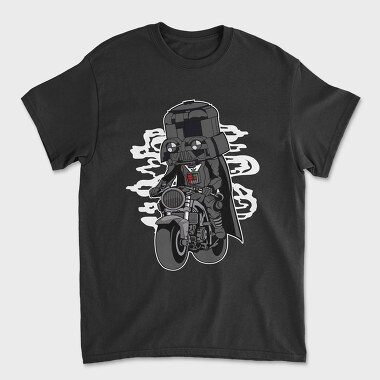 Darth Vader Rider, Tricou Barbati (Unisex)