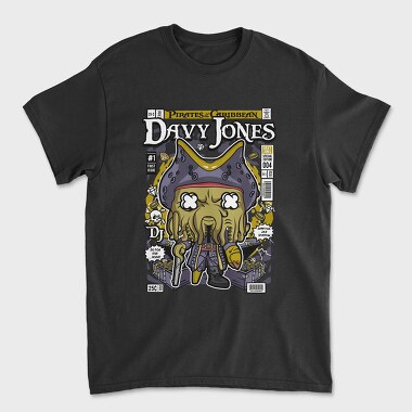 Davy Jones Pirate Treasure, Tricou Barbati (Unisex)