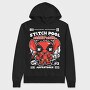 Deadpool Stitch Adventures, Hanorac Oversize Barbati (Unisex)