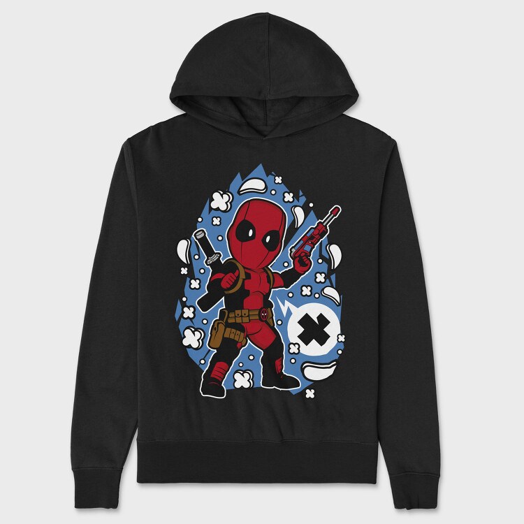 Deadpool X Force, Hanorac Oversize Barbati (Unisex)
