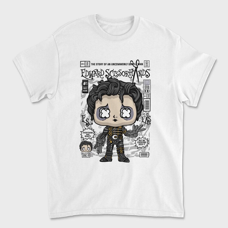 Edward Scissorshands, Tricou Barbati (Unisex)