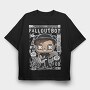Fallout Boy Comic, Tricou Oversize Barbati (Unisex)